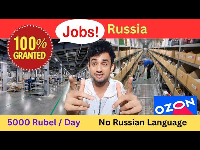 Russian Job | Ozon Warehouse job | Without Russian language #russiajob #russia russia #ozon