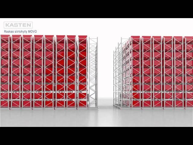 Kasten Mobile Pallet Racking - MOVO