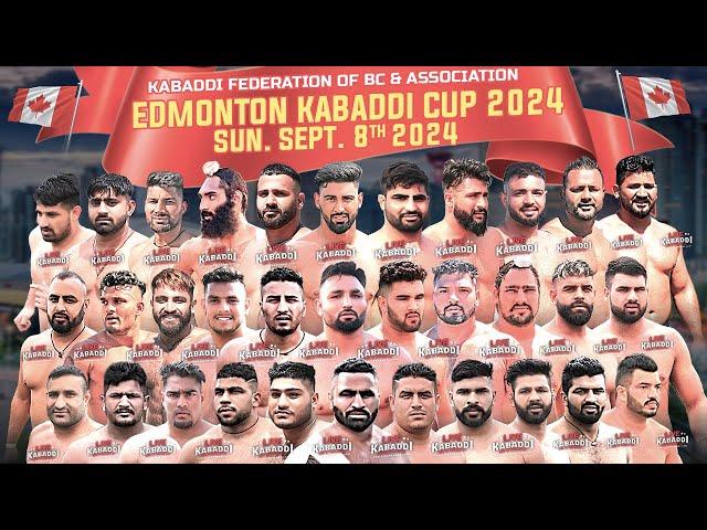 LIVE - Edmonton Kabaddi Cup 2024 - Canada Kabaddi