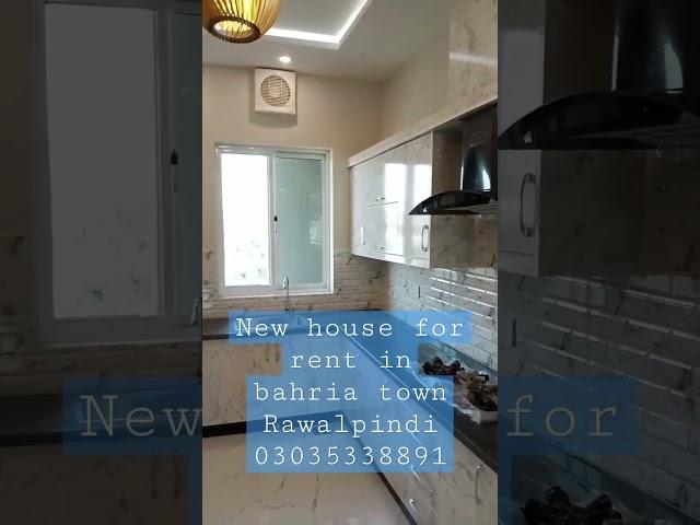 new house for rent in bahria town Rawalpindi