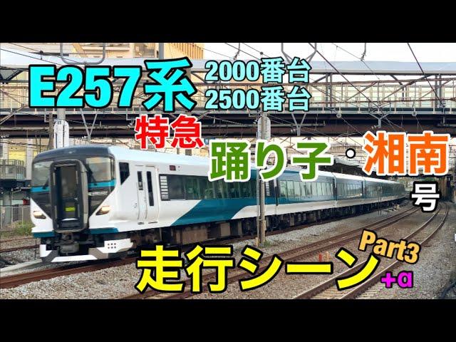 【走行シーン】E257系2000番台・2500番台 特急”踊り子”・”湘南”号