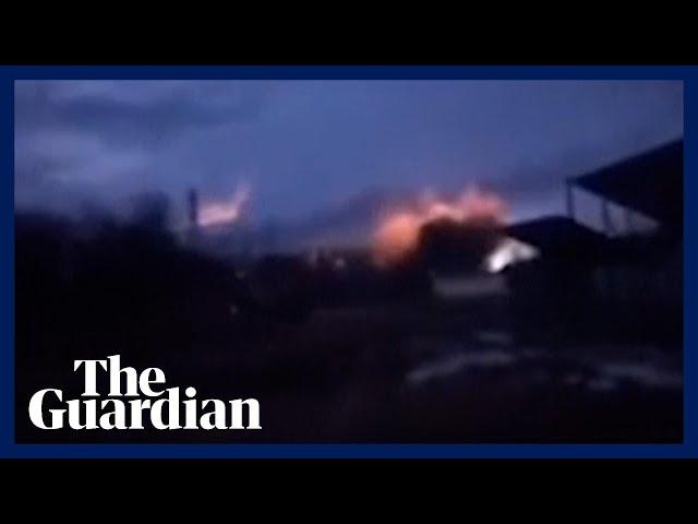 Two hospitals hit by Russian bombs in Zhytomyr, say Ukraine authorities