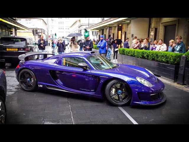 1 of 25 Gemballa Mirage GT - Insane V10 Sounds in London!!!