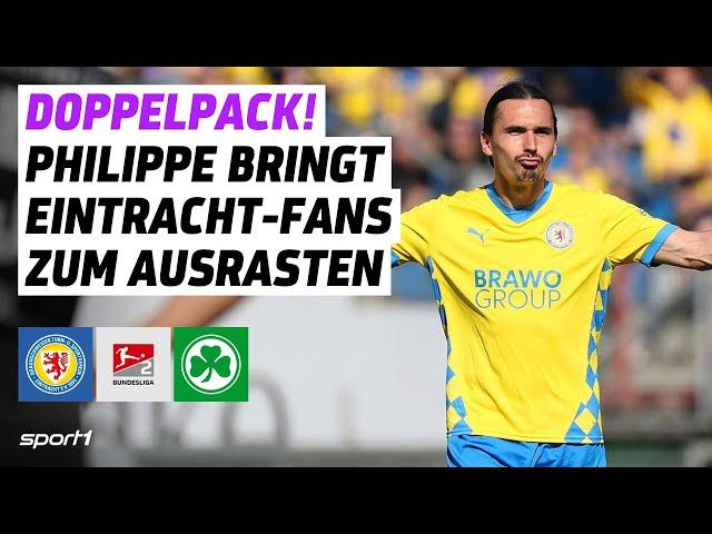 Eintracht Braunschweig - SpVgg Greuther Fürth | 2. Bundesliga Tore und Highlights 6. Spieltag