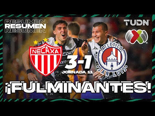 HIGHLIGHTS | Necaxa 3-1 San Luis | CL2024 - Liga Mx J11 | TUDN