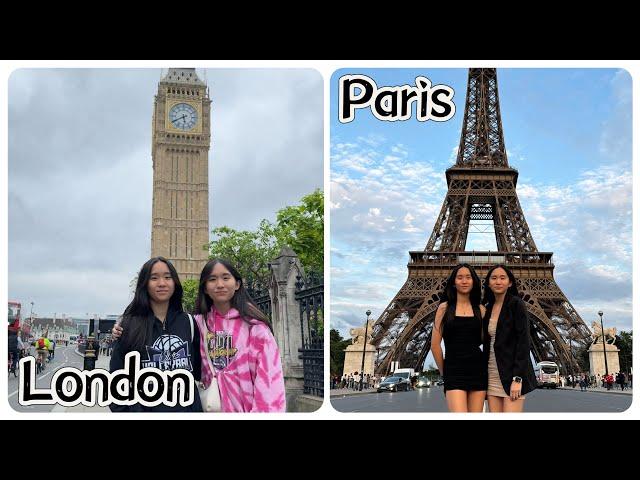 We went to London and Paris! | Janet and Kate