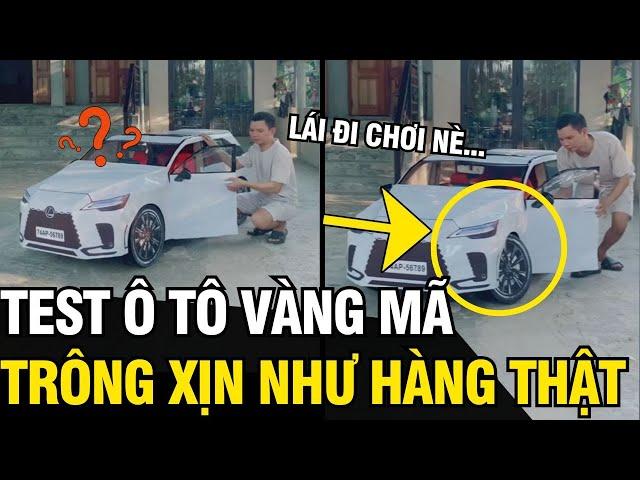 Test thử ô tô trước khi GỬI XUỐNG CHO CÁC CỤ, thanh niên khiến dân mạng TRẦM TRỒ | Tin Ngắn 3 Phút