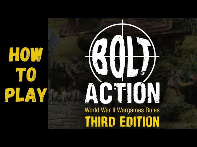 How to Play Bolt Action V3 | Basic Training Part 1