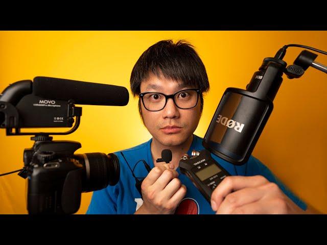 The Microphones you need for Youtube Video