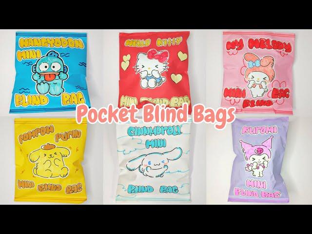 Sanrio Squishy Blind Bag Opening Compilation | ASMR Paper Crafts Legendary