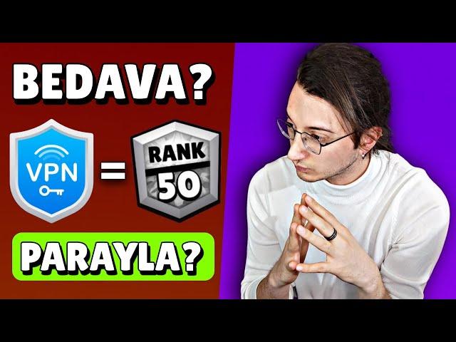 VPN İLE 50 RANK YAPMA! | ARTIK KUPA KASMA İŞİNDE ÇOK BÜYÜK PARALAR DÖNÜYOR!#brawlstars