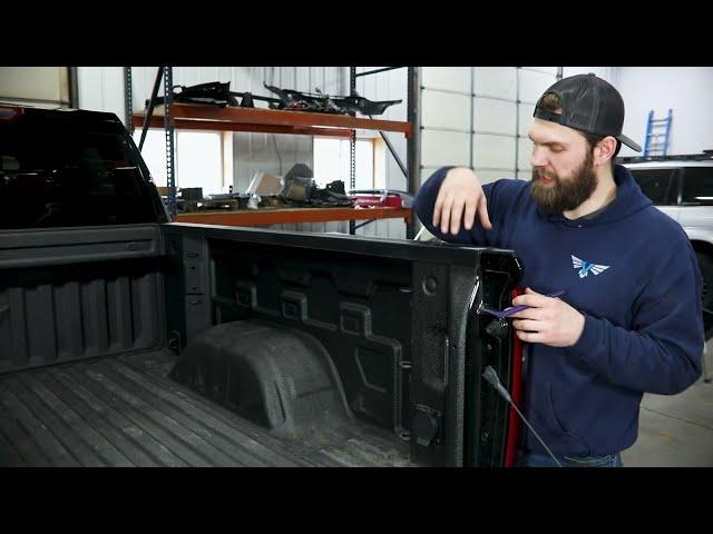 Chevy Silverado Bed Side MOLLE Panel Install