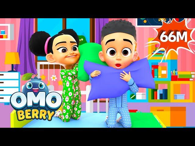 Pajama Party Songs | OmoBerry | Left vs. Right Song + Best Party Songs Of All Time + Party Songs