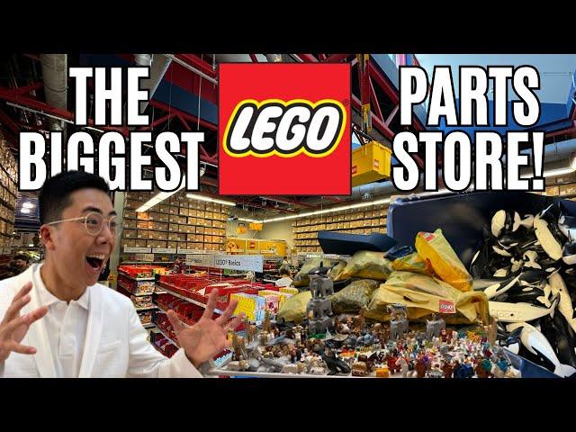 Shopping at the BIGGEST LEGO Parts Store in the WORLD!