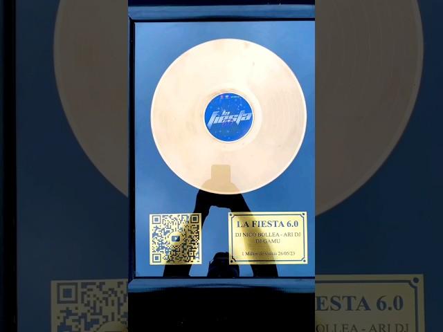 #conmemoración #congratulation #dj #discodeoro #vinilodecorativo #djnicobollea #music #felicidades