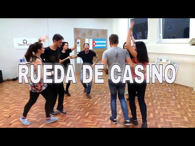 Rueda de casino figures (intermediate level). Salsa Casino style