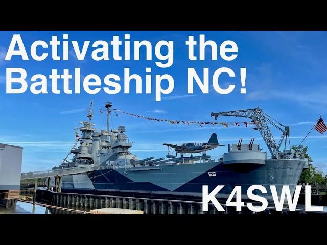 The Battleship North Carolina: An Amazing POTA Activation Like No Other!