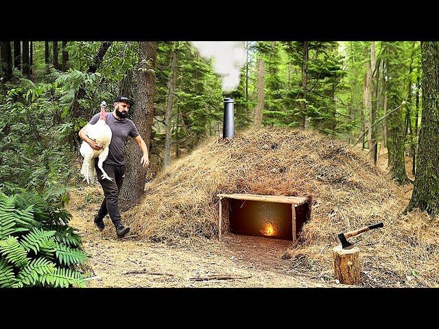 Строительство землянки для выживания охота на индейку