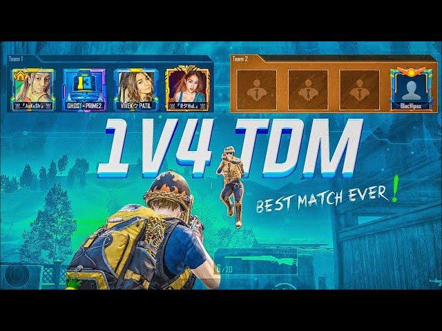 OMG!! Unbelievable TDM Match with ONLY M24 Pubg Mobile || watch till the end!!