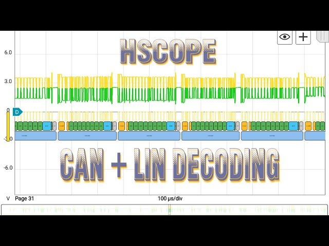 GADGETS#192 - HScope CAN+LIN DECODING