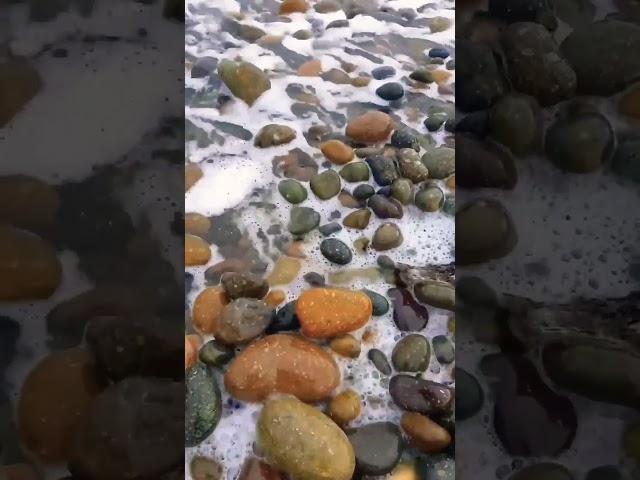 Ocean Sounds at Pebble Beach #travel #nature #wanderlust #beach #wavesounds #pebbles #pebblebeach