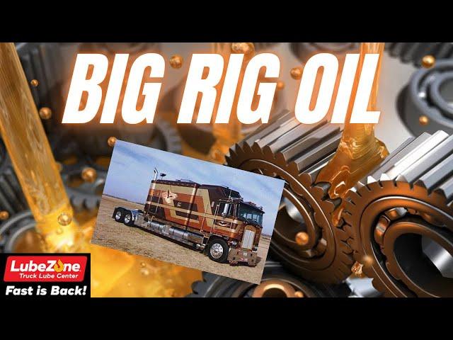 HOW MUCH oil does A Big Rig Take !!