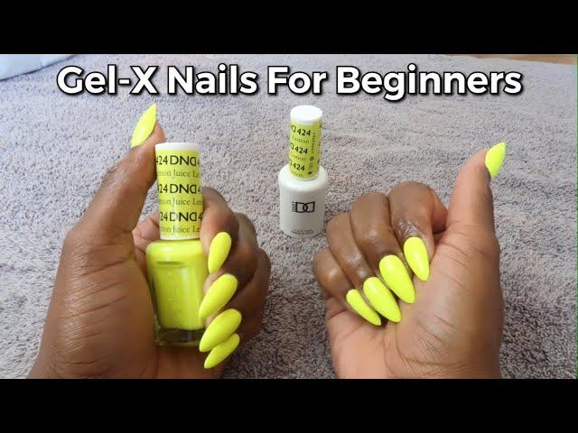 Nails 101: Apres Gel X For Beginners VERY Easy! | DIY.....Stop Wasting Your Money At The Nail Shop!!