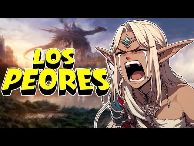 ¡TOP PEORES MMORPGS DE LA HISTORIA!