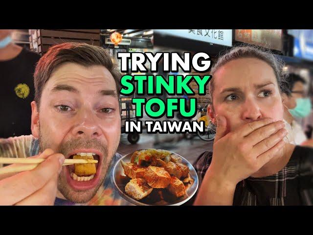 Trying Stinky Tofu for the First Time in Taiwan