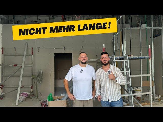 So läuft die Baustelle von meinem Laden