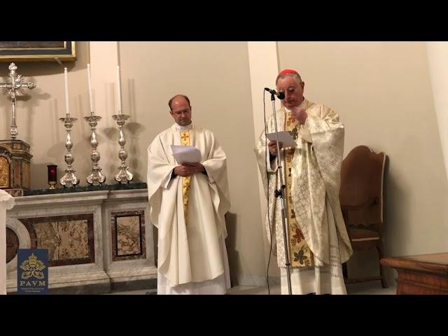 Cardinal Bertello - Address to the Patrons of the Arts in the Vatican Museums