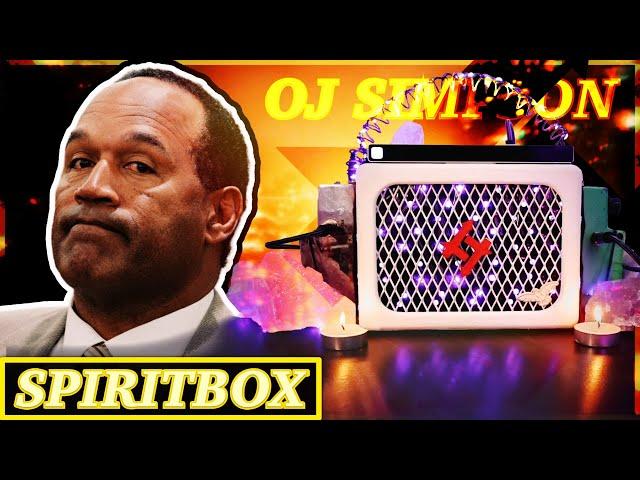 O.J. Simpson Spirit Box: Unveiling the Truth! O.J. STORMS OUT in Rage! Did He Do It?