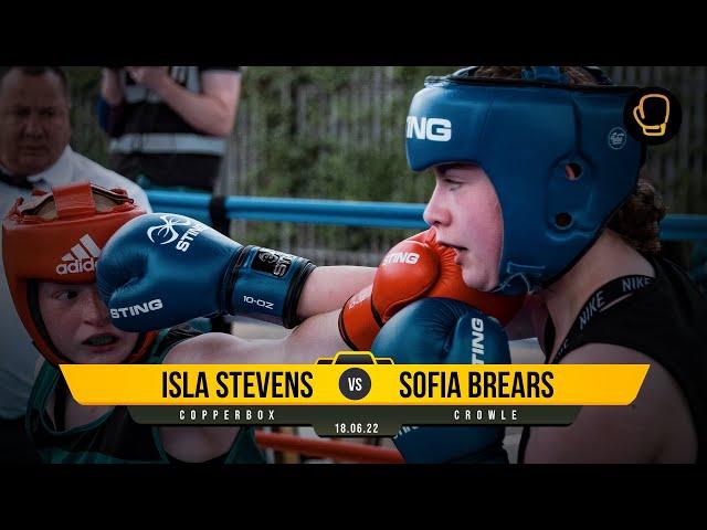 Isla Stevens (Copperbox) vs Sofia Brears (Crowle)