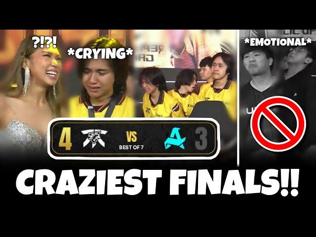 THE BEST GRAND FINALS EVER!! EVERYONE STARTED CRYING AFTER GAME 7… 