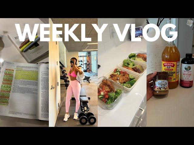 WEEKLY VLOG: IT ENDS HERE, TAPPING INTO MY BEST SELF, 5 AM ROUTINE, LOTS OF GYM, NEW HABITS + MORE