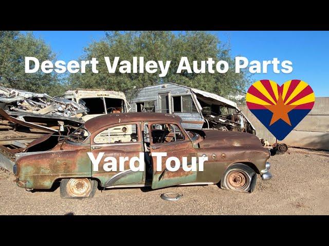 Desert Valley Auto Parts is a Treasure Trove of Vintage American  Cars!!!!!