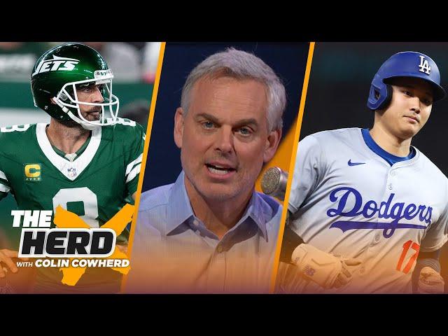 Jets dominate Patriots, Shohei Ohtani's 50/50 club, Is he the greatest player ever? | THE HERD