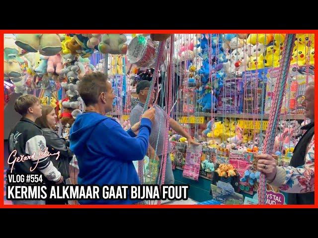 KERMIS ALKMAAR GAAT BIJNA FOUT - GERARD JOLING - VLOG #554