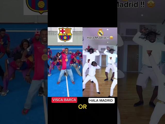 Visca Barca ️ Vs Hala Madrid 