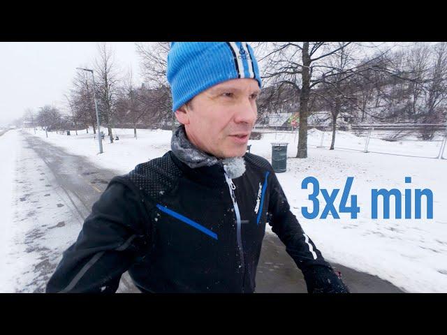 Interval Training Running High Zone 3 (English subtitles)