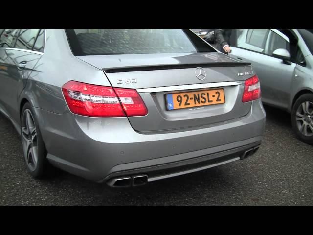 Mercedes-Benz E63 AMG W212 Sound!!
