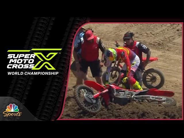 SuperMotocross' most memorable crashes of 2024 season | Motorsports on NBC