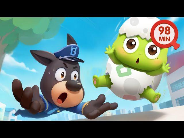 The Egg's Adventure | Baby Care | Educational Cartoon | Police Cartoon | Sheriff Labrador