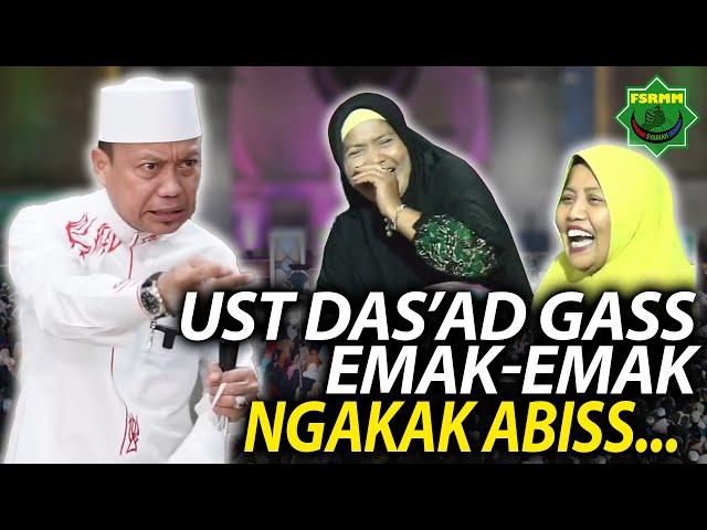 Ngakak!!! Emak Emak DiGassss Ust Das'ad Latif, Semua Jadi Heboh