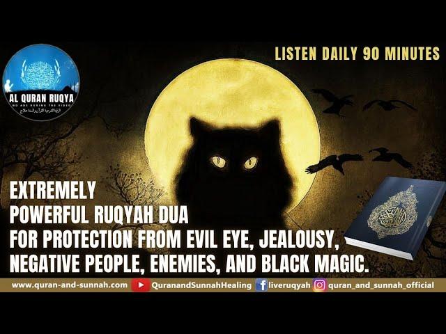 POWERFUL RUQYAH DUA FOR PROTECTION FROM EVIL EYE, JEALOUSY, NEGATIVE PEOPLE, ENEMIES AND BLACK MAGIC