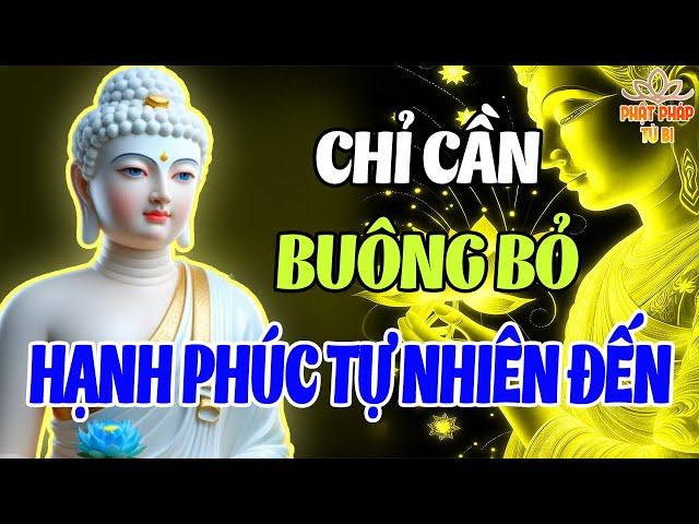 Phật Dạy: Chỉ Cần Buông Bỏ – Hạnh Phúc Tự Nhiên Đến | Sống Nhẹ Nhàng Mỗi Ngày