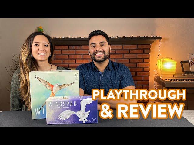 Wingspan with European Expansion - Playthrough & Review