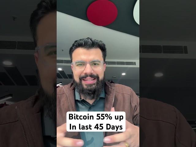 Bitcoin up by 55% in last 45 Days | It’s time to invest in Crypto??