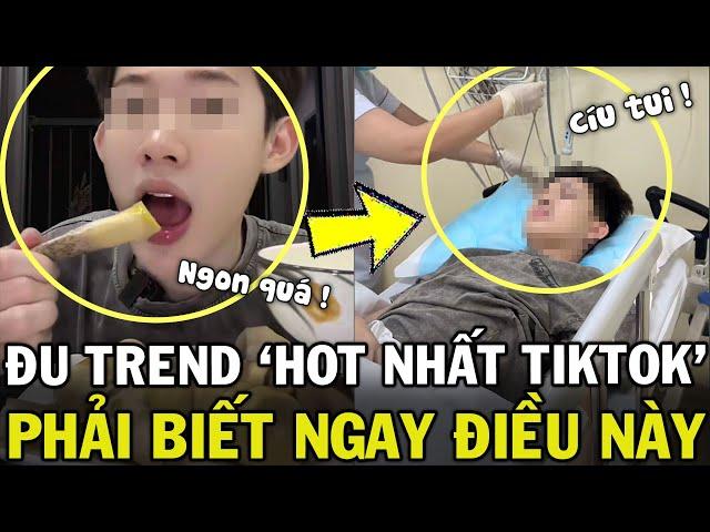 Mukbang MĂNG TÂY BẮC để đu trend, loạt TikToker NGỘ ĐỘC nhập viện khiến dân mạng hãi hùng | Pin News