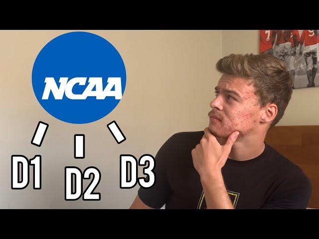 NCAA D1, D2, and D3 Explained!  Full Comparison (Price, Size, Scholarships, Etc!)